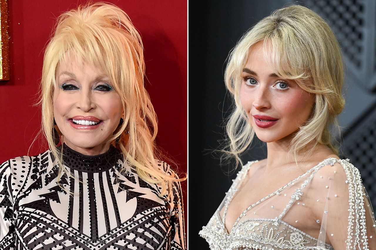 Dolly Parton Sabrina CarpenterCredit: Kevin Winter/Getty; Gilbert Flores/Billboard via Getty