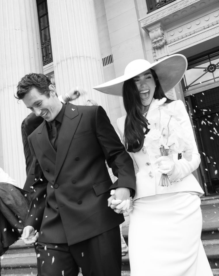 Dua Lipa and Callum Turner’s London WeddingCredit: Madison Phipps