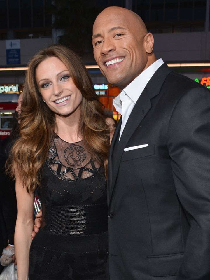 Dwayne “The Rock” Johnson and Lauren Hashian at the premiere of ‘G.I. Joe: Retaliation’ in 2013Credit: Alberto E. Rodriguez/Getty