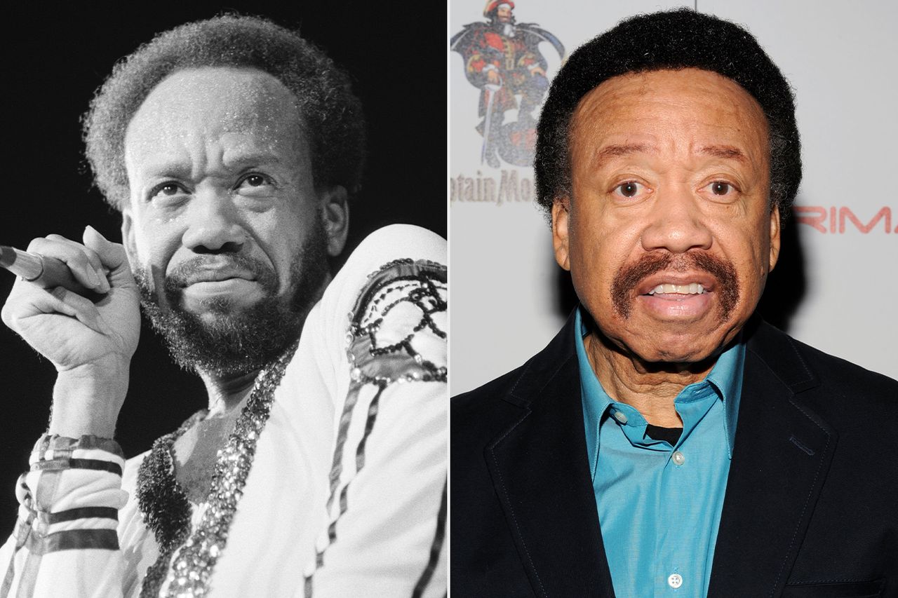 From left: Maurice White performs onstage on Feb. 3, 1978; Maurice White attends Primary Wave’s Pre-Grammy Party at SLS Hotel in Beverly Hills, Calif., on Jan. 30, 1010Credit: Michael Putland/Getty ; Amanda Edwards/WireImage