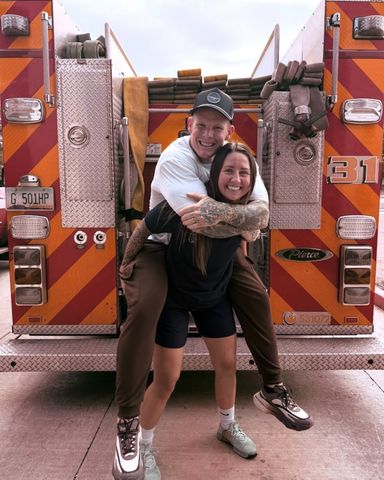 Junior Coleman (top) and Maddy Geer (bottom).Credit: GoFundMe