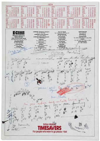 Freddie Mercury’s notepad while writing Bohemian RhapsodyCredit: Reproduced by permission of Queen Music Ltd/Sony Music Publishing Ltd, London N1C 4DJ