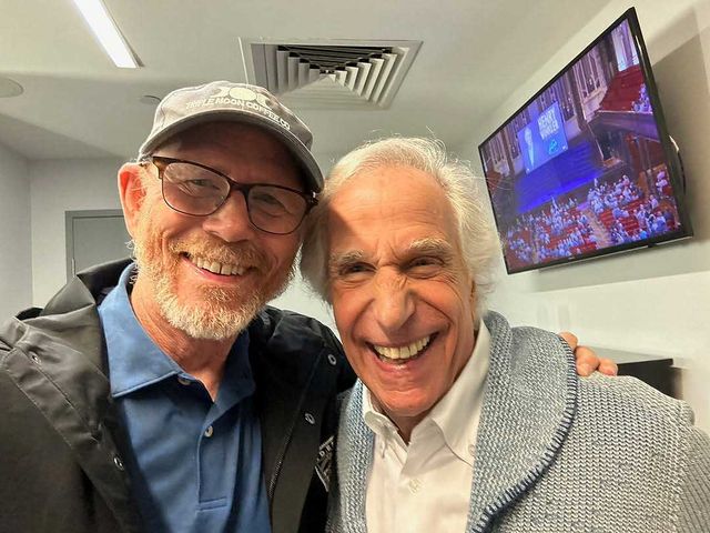 Ron Howard and Henry WinklerCredit: Ron Howard/Instagram