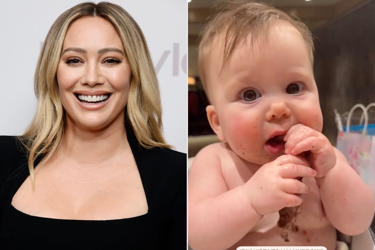 Hilary Duff and daughter TownesCredit: Frazer Harrison/Getty; Hilary Duff/Instagram