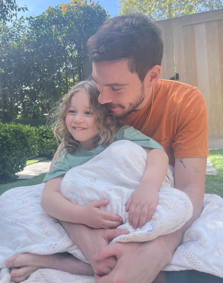 Matthew Koma and daughter BanksCredit: Hilary Duff Instagram