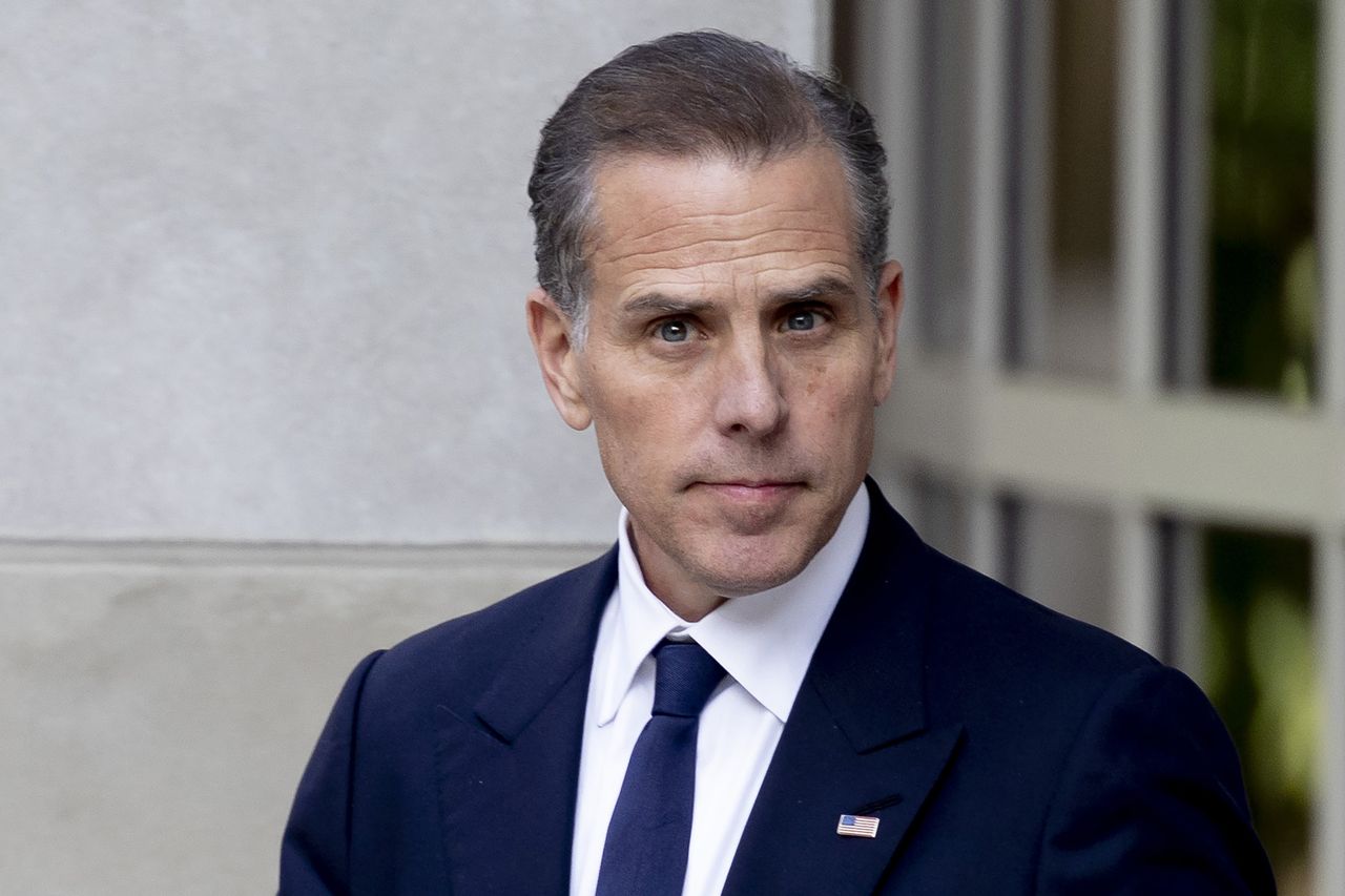 Hunter Biden, son of U.S. President Joe Biden, departs from the J. Caleb Boggs Federal Building on June 3 2024 Hunter Biden in 2024Credit: Anna Moneymaker/Getty