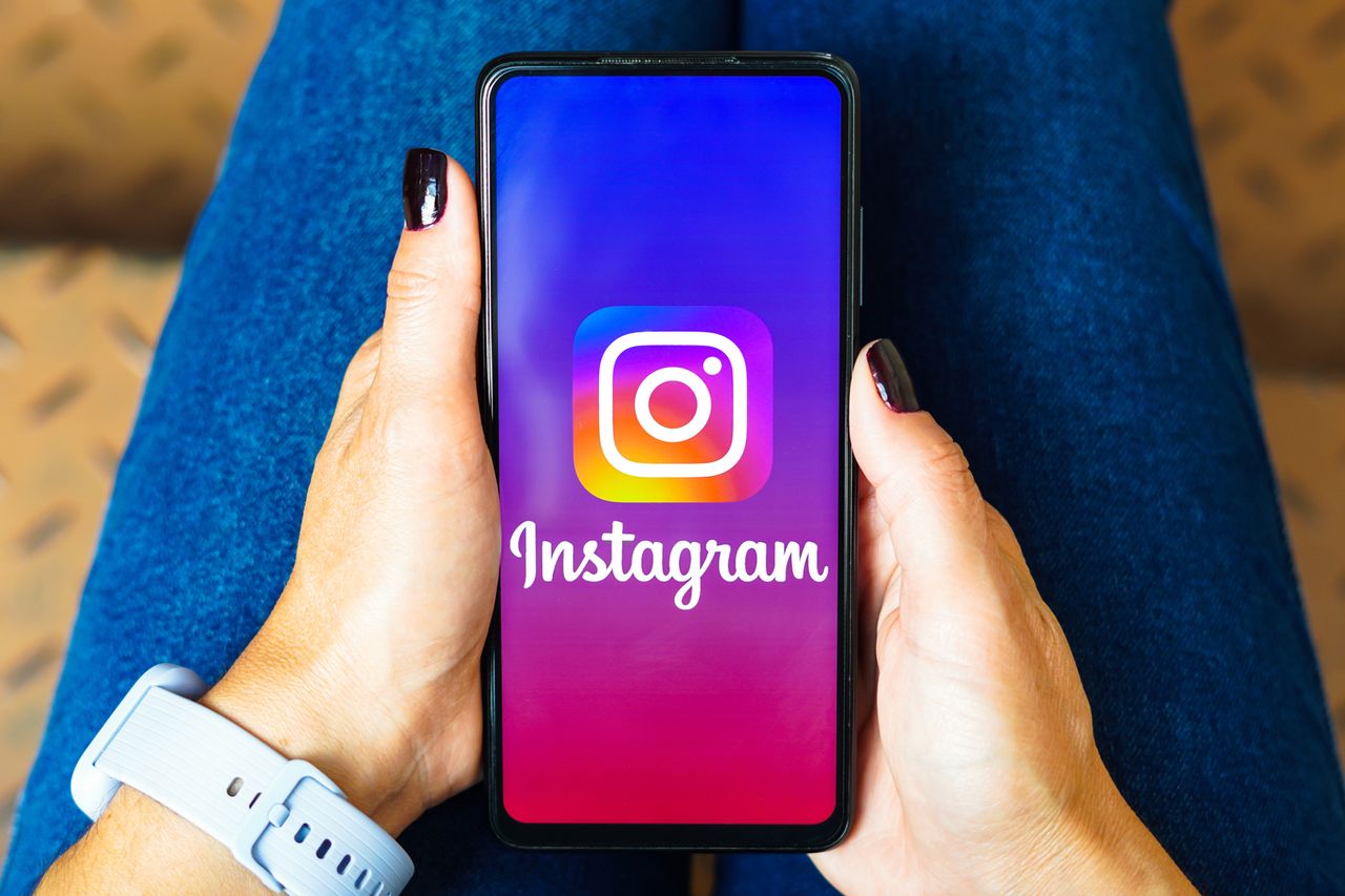 In this photo illustration, the Instagram logo is displayed on a smartphone screen The Instagram logo displayed on a smartphone screenCredit: Rafael Henrique/SOPA Images/LightRocket via Getty