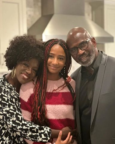 Viola Davis, Genesis Tennon and Julius TennonCredit: Viola Davis/Instagram