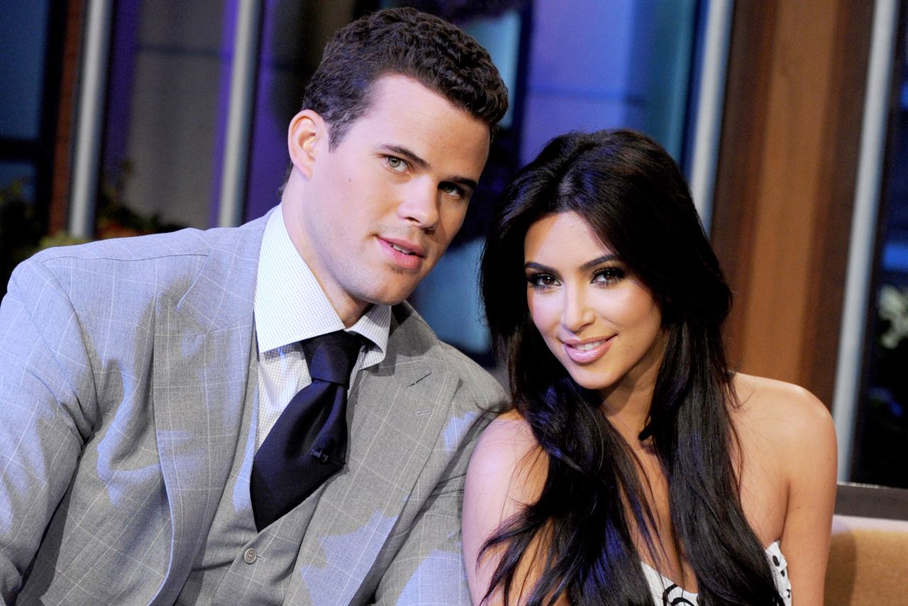 Kris Humphries and Kim kardashian on “The Tonight Show With Jay Leno” in 2011.Credit: Kevin Winter/NBCUniversal/Getty