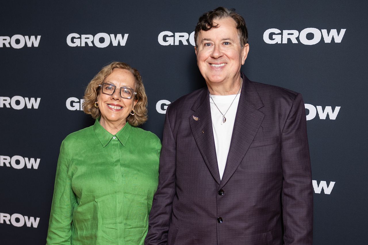 Mary Roscoe and Jeremy Swift in 2025Credit: Simon Ackerman/WireImage