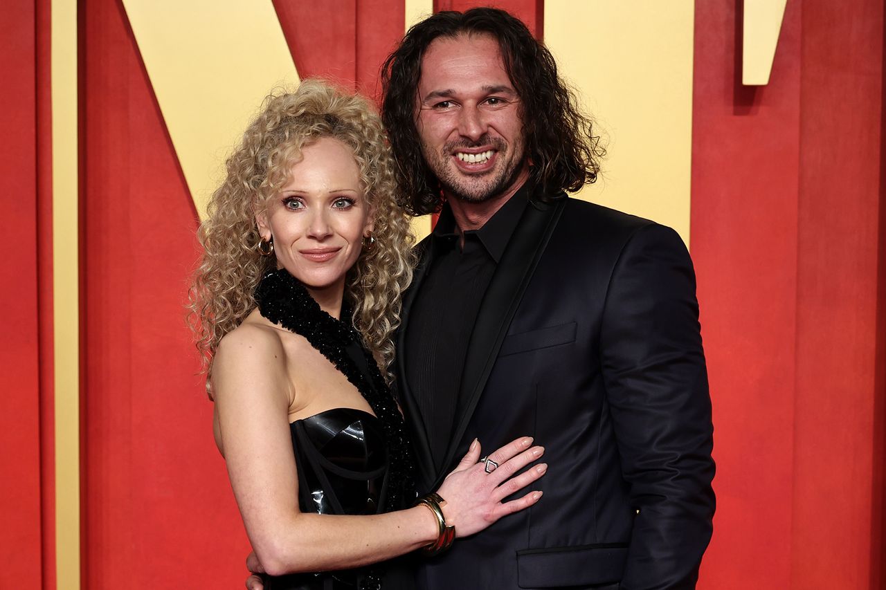 Juno Temple and Michal Szymanski in 2024Credit: Jamie McCarthy/WireImage