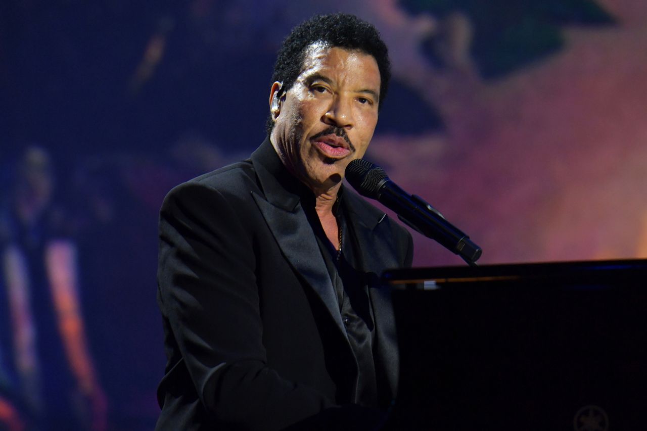Lionel Richie performs onstage during MusiCares Persons of the Year on February 03, 2023 in Los Angeles, California. Lionel Richie performs onstage during MusiCares Persons of the Year on February 03, 2023 in Los Angeles, California.Credit: Lester Cohen/Getty