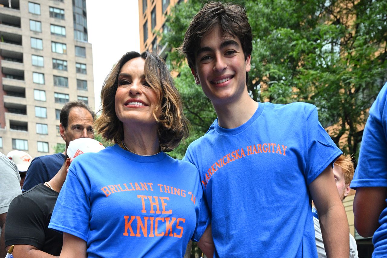 Mariska Hargitay and August HermannCredit: Erik Pendzich/Shutterstock