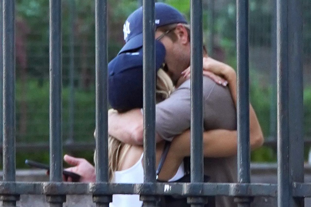 Glen Powell and Michelle Randolph on Aug. 10Credit: backgrid