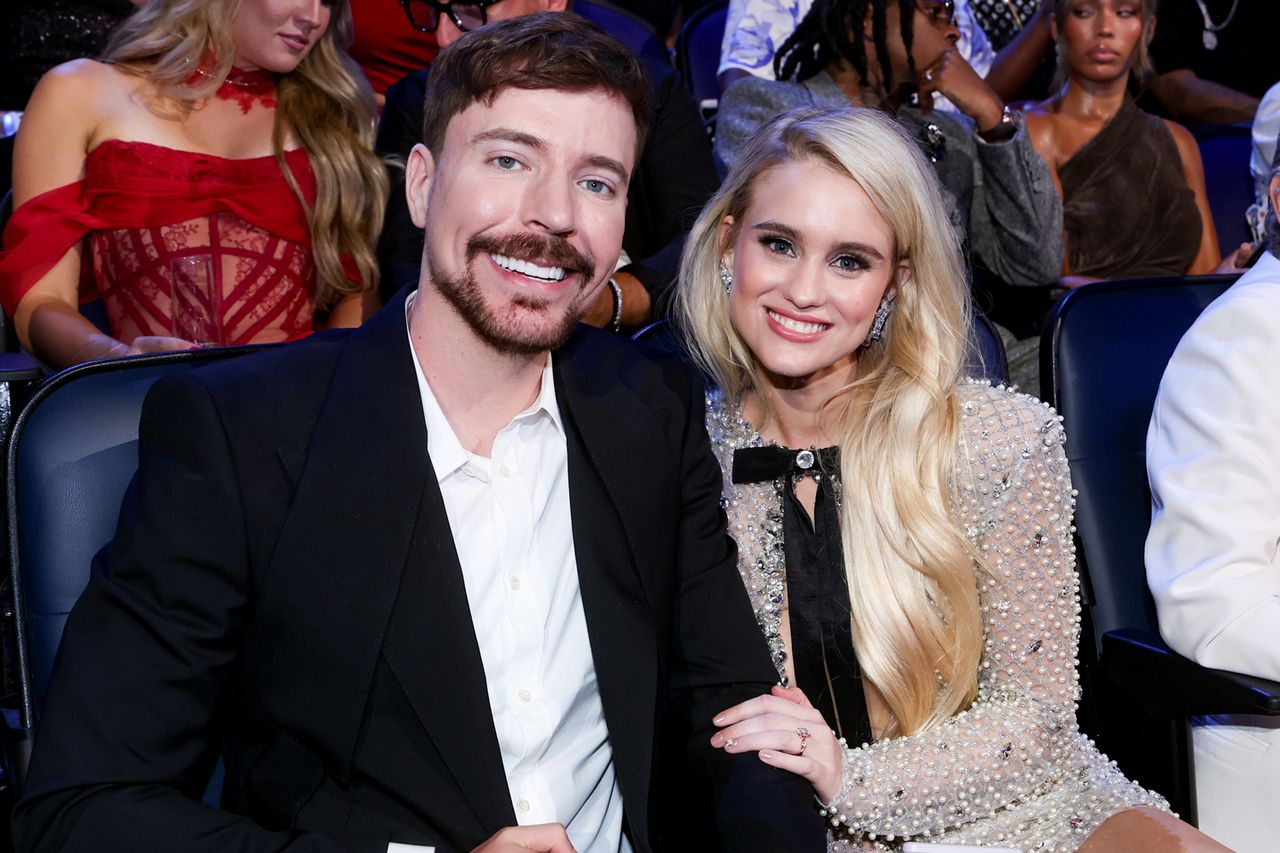 MrBeast and Thea Booysen in 2025Credit: Christopher Polk/Billboard via Getty