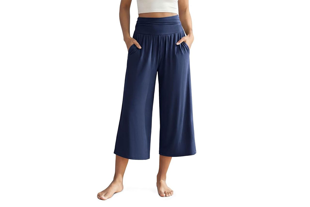 ododos womens wide leg palazzo lounge Credit: Amazon
