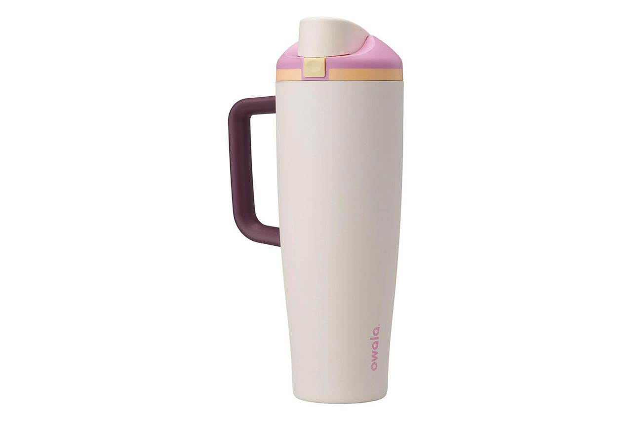 Owala FreeSip Tumbler Insulated Stainless Steel Water Bottle Credit: Amazon