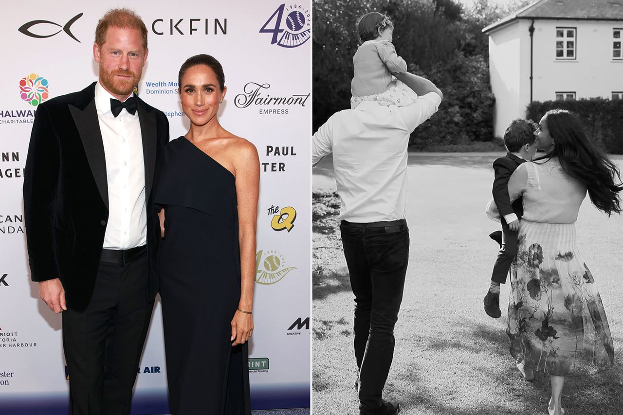 Prince Harry and Meghan Markle on Aug. 7, 2026; Prince Harry and Meghan Markle with Archie and Lilibet at their former home in Windsor in 2022.Credit: Vito Amati/The David Foster Foundation via Getty; Netflix/YouTube
