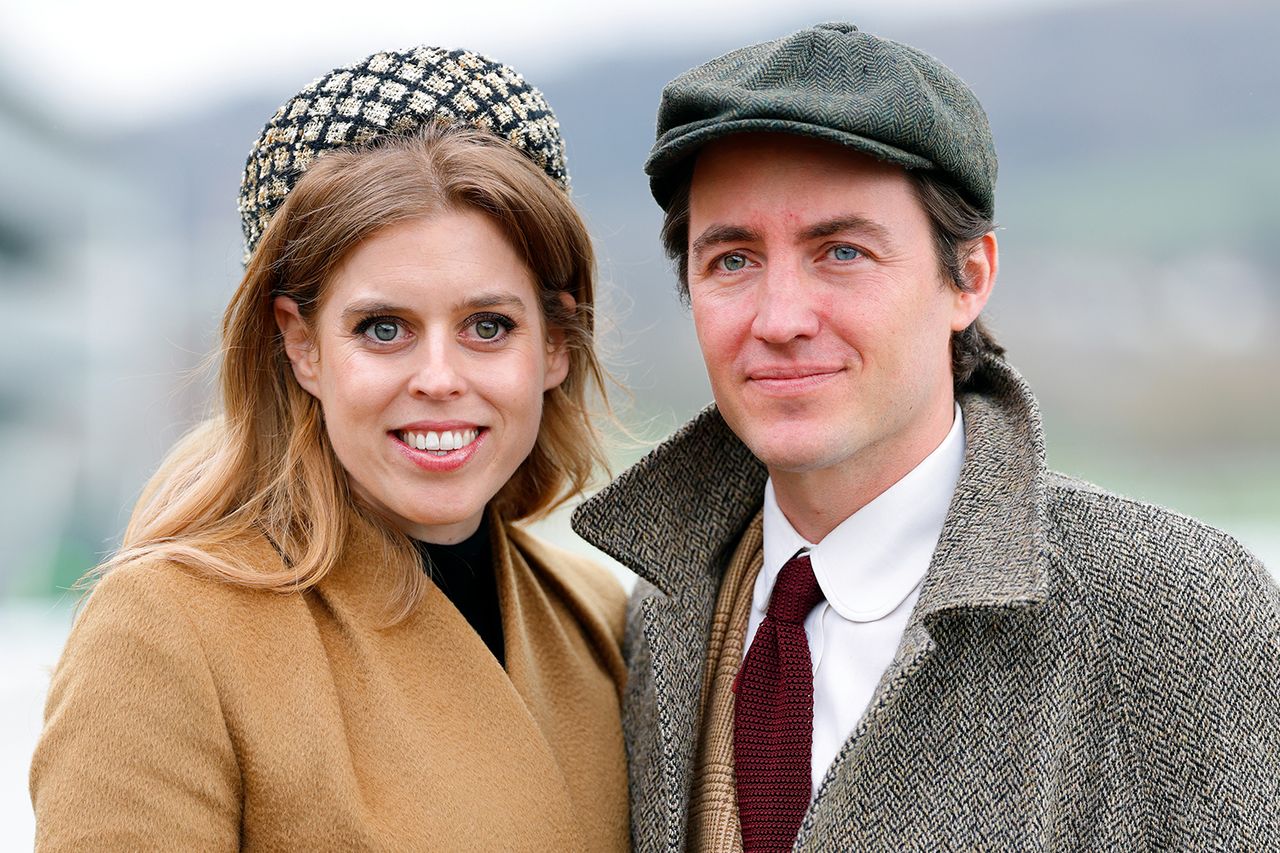 Princess Beatrice and Edoardo Mapelli Mozzi attend day 3 'St Patrick's Thursday' of the Cheltenham Festival Princess Beatrice and Edoardo Mapelli Mozzi attend day 3 of the Cheltenham Festival at Cheltenham Racecourse on March 14, 2024Credit: Max Mumby/Indigo/Getty