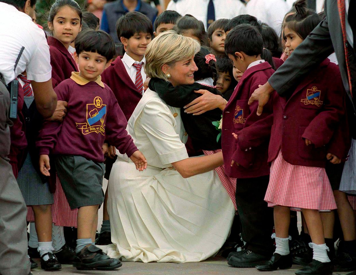 Princess Diana in London.Credit: Tim Graham Photo Library