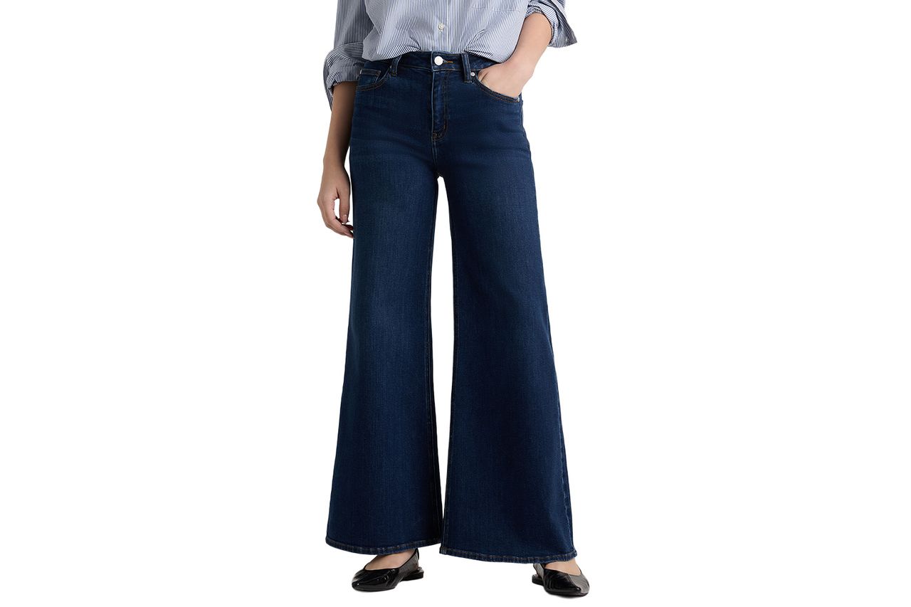 Quince Bella Stretch Palazzo Jeans Credit: Quince