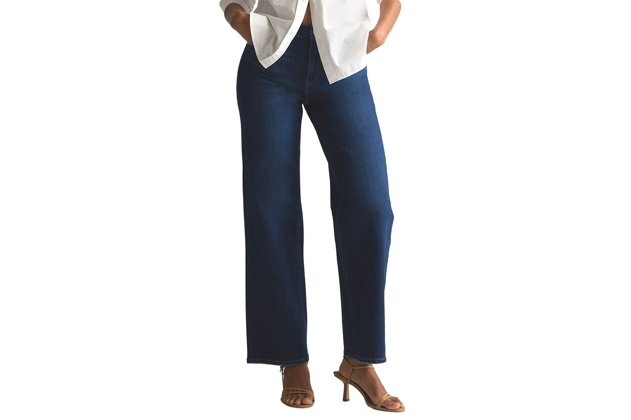 Quince Bella Stretch Relaxed Straight Jeans Credit: Quince