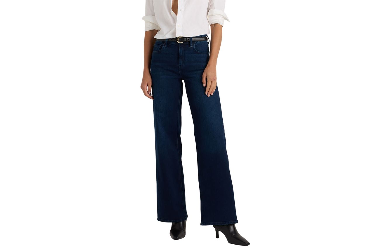 Bella Stretch Wide Leg Jeans Credit: Quince