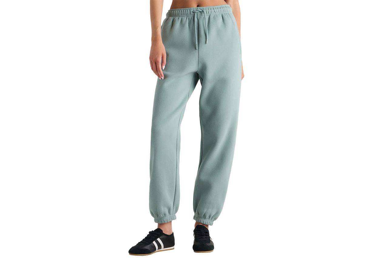 Everyday Fleece Joggers Coastal Sage Credit: Quince