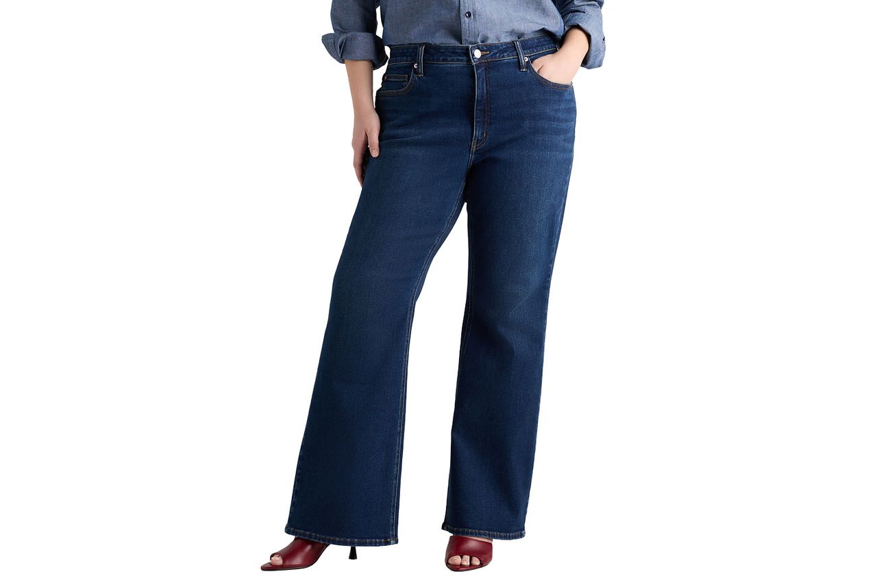 Luna Stretch Flare Jeans Credit: Quince