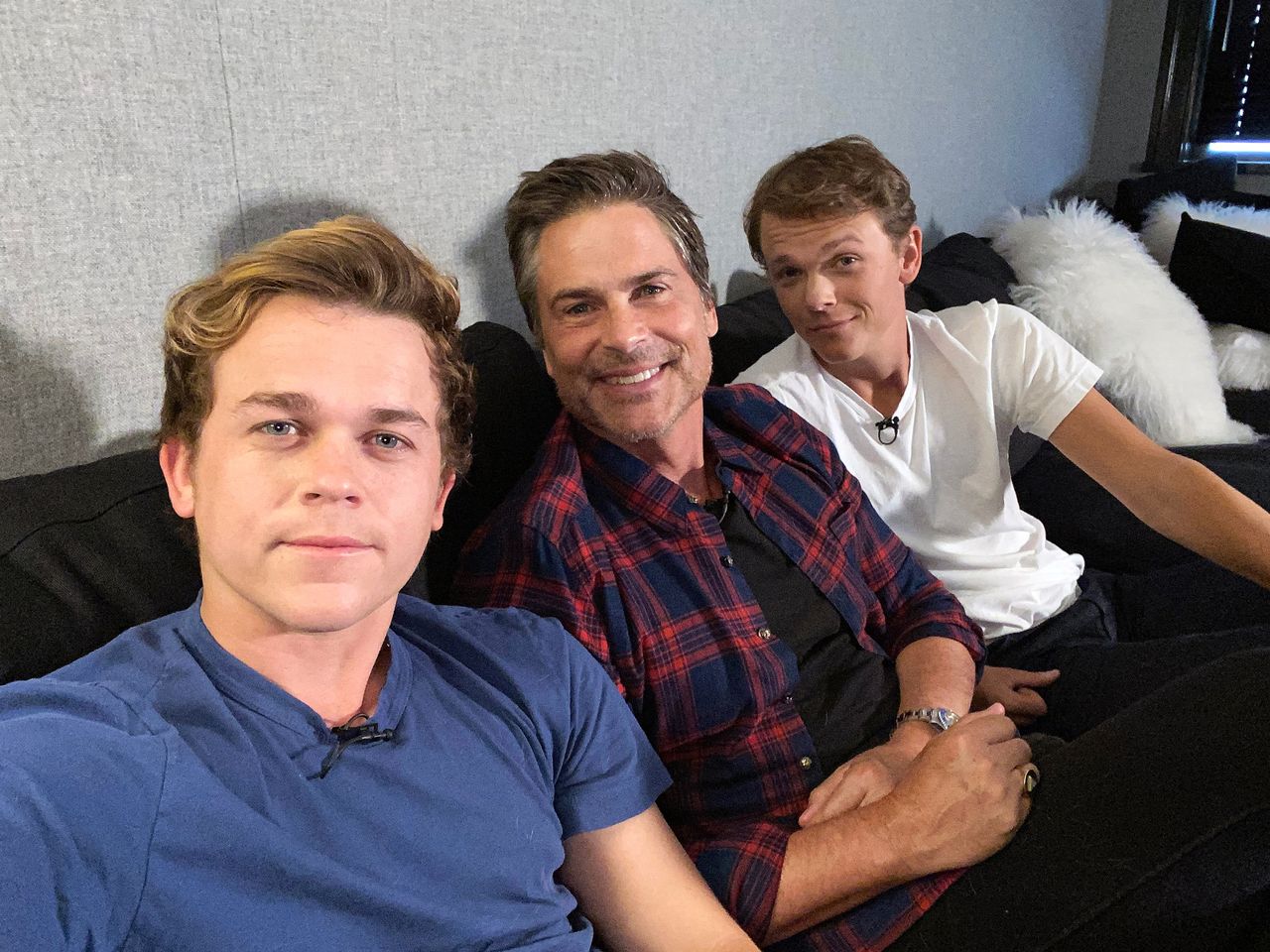John Owen, Rob and Matthew Lowe on the all-new unscripted series CELEBRITY WATCH PARTY, premiering Thursday, May 7 (8:00-9:00 PM ET/PT) on FOX. John Owen, Rob and Matthew LoweCredit: FOX via Getty