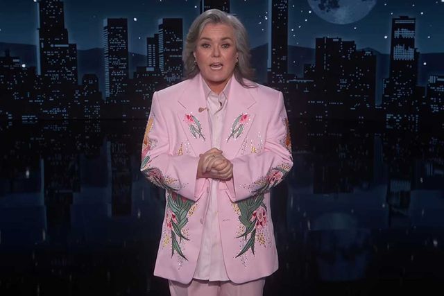 Rosie O Donnell hosts ‘Jimmy Kimmel Live!’ on Aug. 17, 2026Credit: Jimmy Kimmel Live/YouTube