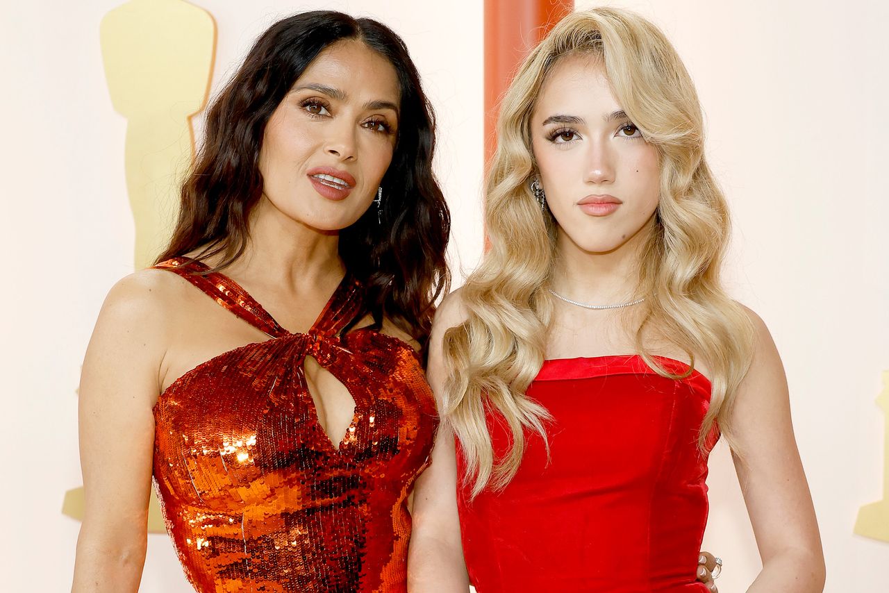 Salma Hayek and Valentina Paloma Pinault attend the 95th Academy Awards on March 12, 2023Credit: Mike Coppola/Getty