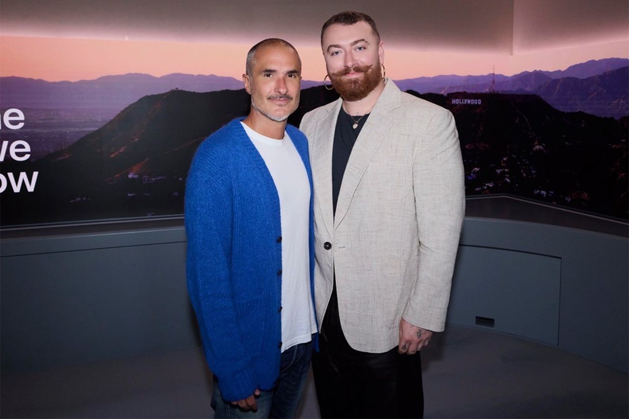 Zane Lowe and Sam SmithCredit: Apple Music / The Zane Lowe Show