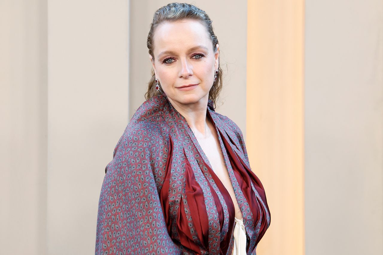 Samantha Morton attends the premiere of ‘The Odyssey’ in New York City on July 14, 2026Credit: Taylor Hill/Getty