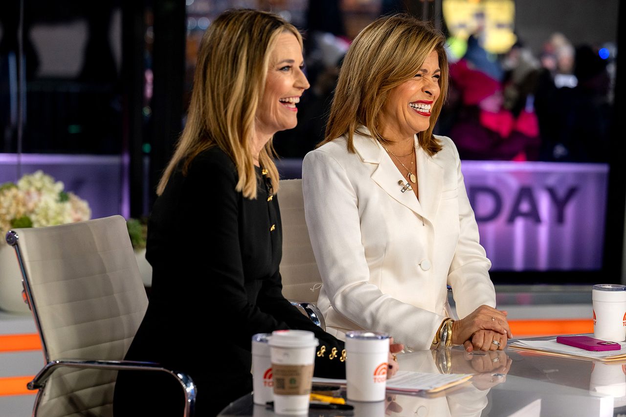 Savannah Guthrie and Hoda Kotb co-anchor the ‘Today’ show in January 2025Credit: Nathan Congleton/NBC via Getty