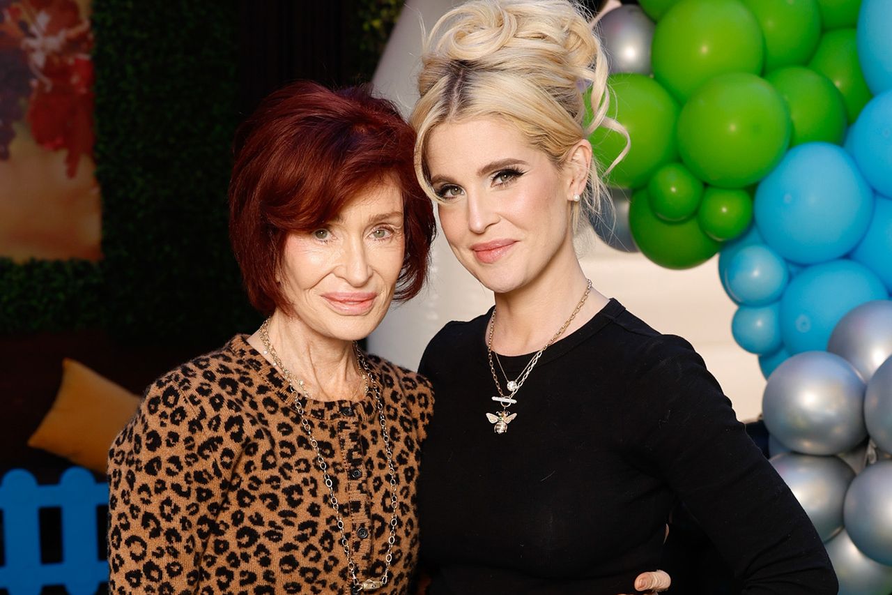 Sharon Osbourne and Kelly Osbourne on November 16, 2024 in Los Angeles, California.Credit: Rachpoot/Bauer-Griffin/Getty