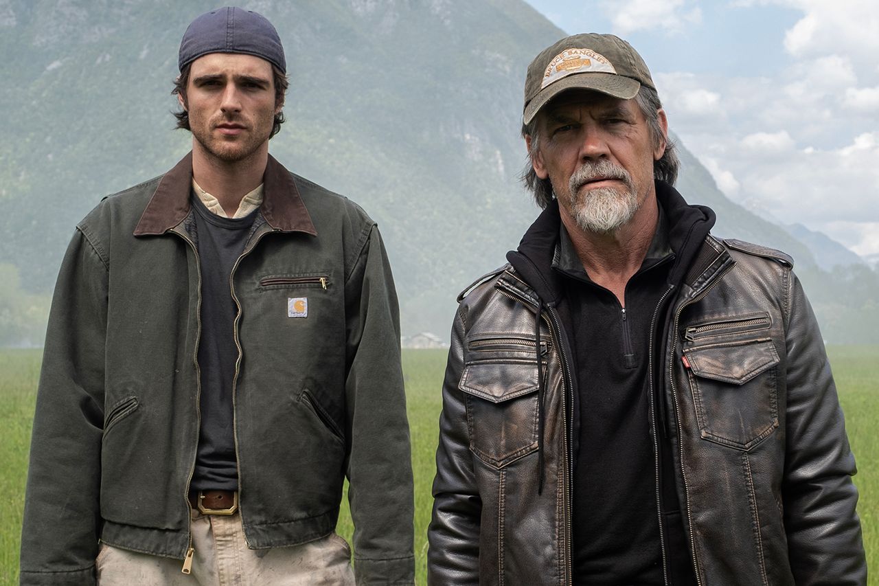 Jacob Elordi as Hig and Josh Brolin as Bangley in ‘The Dog Stars’Credit: Fabio Lovino/20th Century Studios