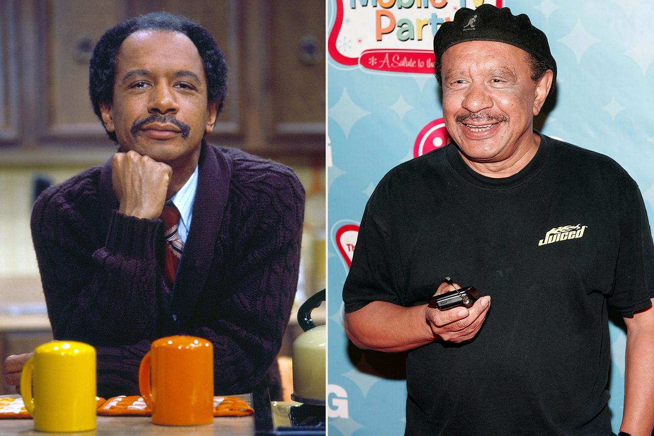 Sherman Hemsley in The Jeffersons ; Sherman Hemsley at the LG's Mobile TV Party on June 19, 2007 in Los Angeles, California. From left: Sherman Hemsley as George Jefferson on ‘The Jeffersons’; Sherman Hemsley attends LG’s Mobile TV Party in L.A. on June 19, 2007Credit: CBS via Getty ; Frazer Harrison/Getty