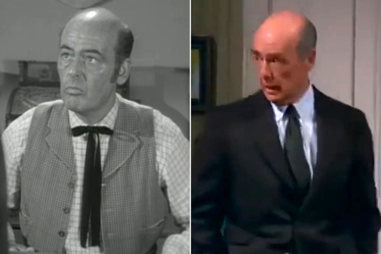 Bill Quinn in ‘The Rifleman’; Bill Quinn in ‘The Mary Tyler Moore Show’Credit: Prime Video; The Mary Tyler Moore Show/Youtube