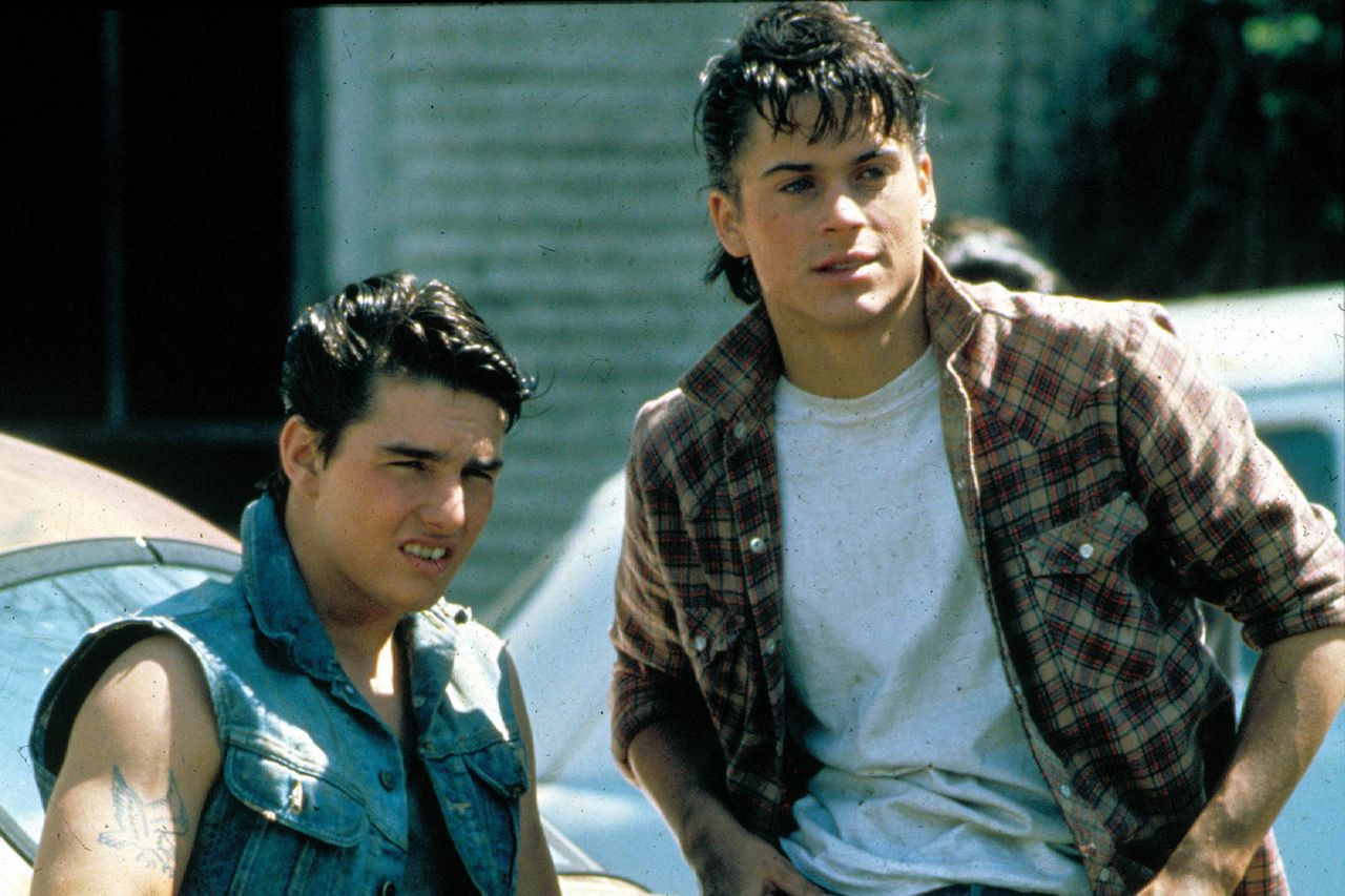 The Outsiders, Tom Cruise, Rob Lowe Rob Lowe and Tom Cruise in 1983’s ‘The Outsiders’Credit: Moviestore/Shutterstock
