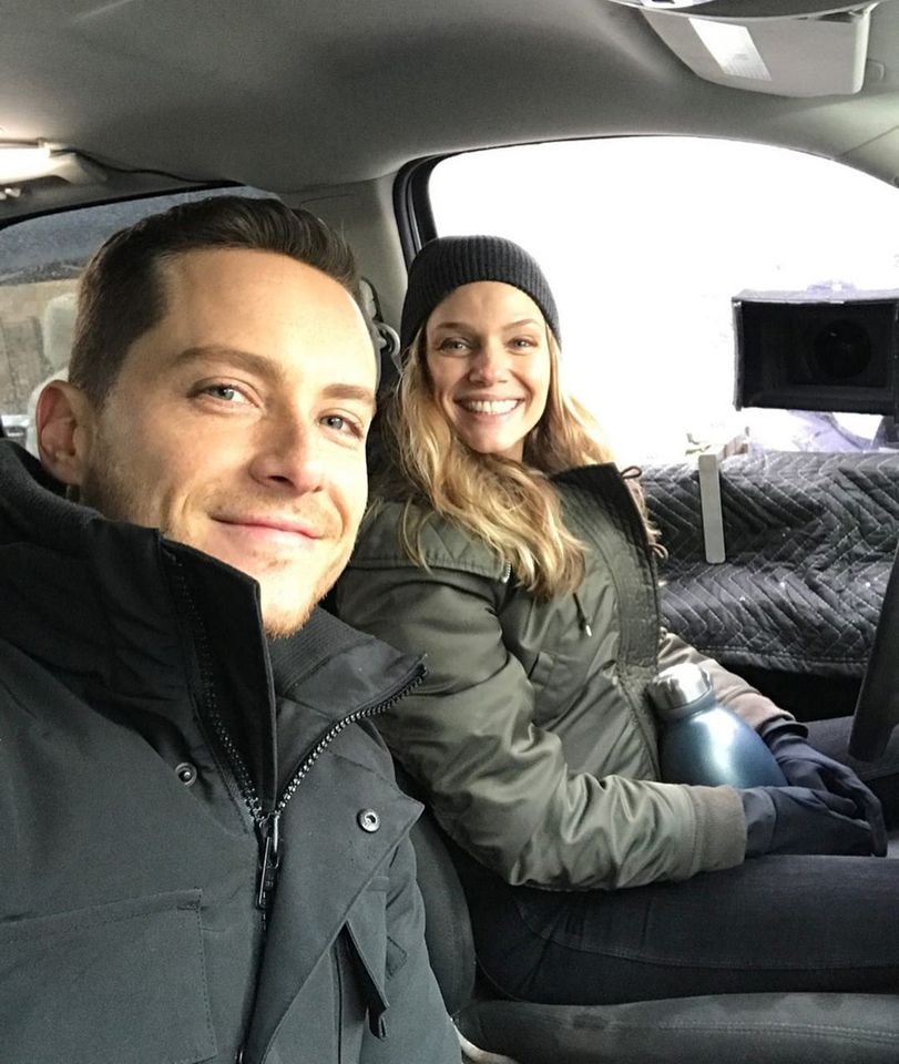 Jesse Lee Soffer and Tracy Spiridakos in 2022Credit: Tracy Spiridakos Instagram