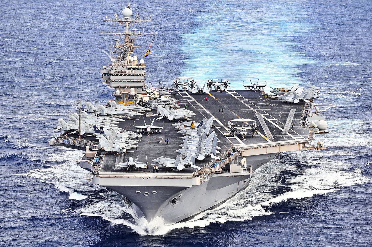 USS Abraham Lincoln The USS Abraham LincolnCredit: Getty Images