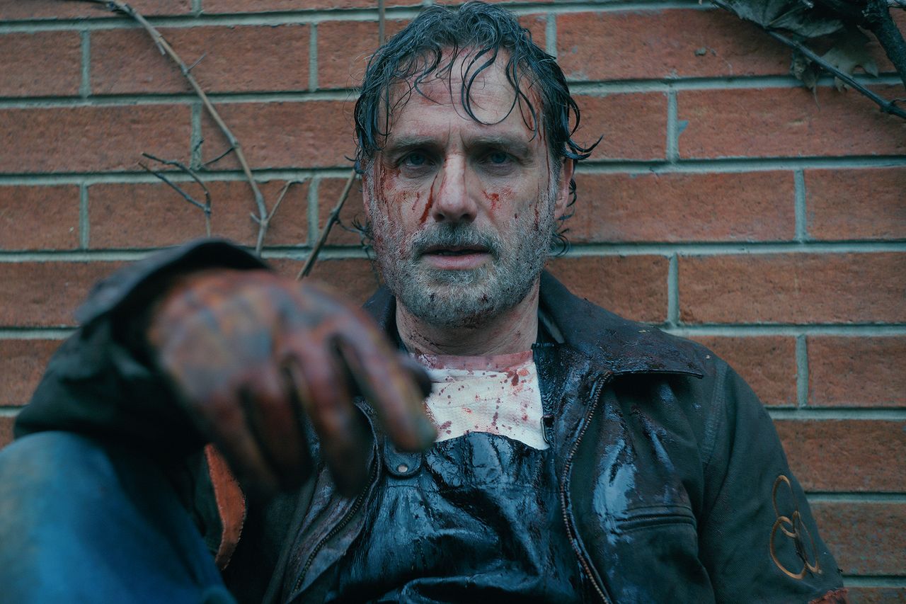 Andrew Lincoln as Rick Grimes - The Walking Dead: The Ones Who Live Andrew Lincoln as Rick Grimes in ‘The Walking Dead: The Ones Who Live’.Credit: Gene Page/AMC