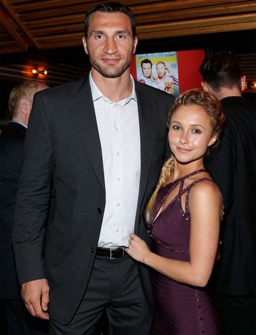 Wladimir Klitschko and Hayden Panettiere on May 14, 2013Credit: Jemal Countess/Getty