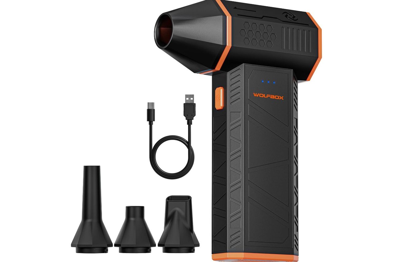 WOLFBOX MegaFlow 50 Compressed Air Duster Credit: Amazon