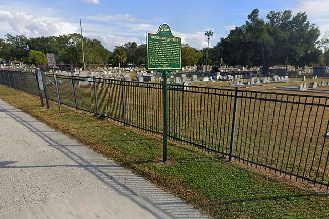 The Woodlawn Cemetery in Tampa.Credit: GoogleMaps