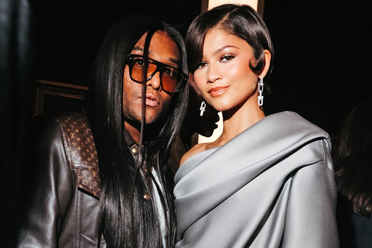 Law Roach and Zendaya at the Louis Vuitton 2027 Cruise Collection Show on May 20, 2026 in New York, New YorkCredit: Lexie Moreland/WWD via Getty