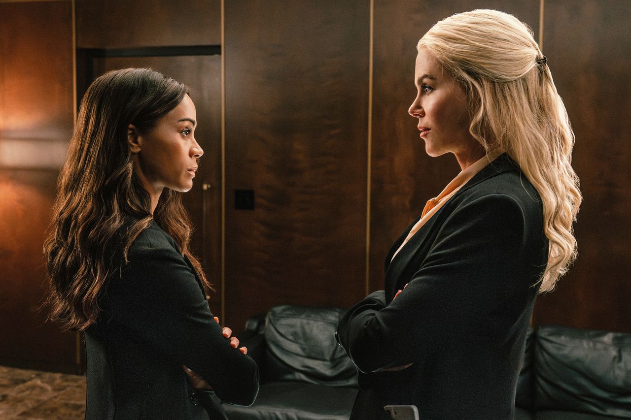 Zoe Saldaña as Joe and Nicole Kidman as Kaitlyn in ‘Lioness’ season 3Credit: Ryan Green/Paramount+
