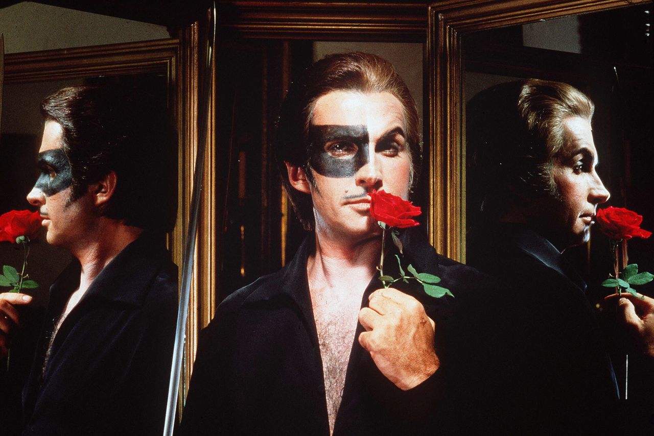George Hamilton in ‘Zorro, The Gay Blade.’Credit: 20th Century Fox/Kobal/Shutterstock