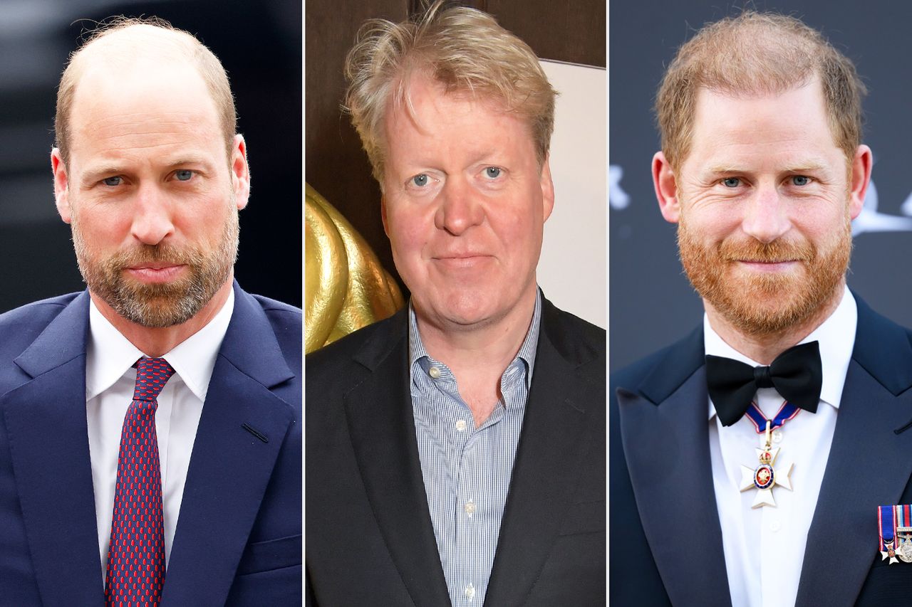 Prince William; Charles Spencer, Prince HarryCredit: Max Mumby/Indigo/Getty; David M. Benett/Dave Benett/Getty; Karwai Tang/WireImage